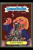 Garbage Pail Kids All-New Series 2 (Foil Sticker Subset)  card F15b Barfin' Bart