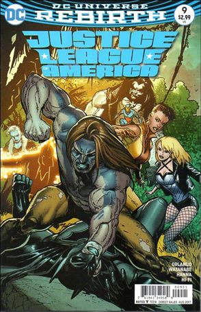 Justice League of America (2017) issue 9-B Doug Mahnke Cover