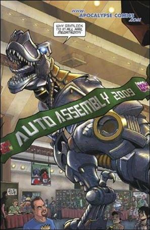 Transformers: All Hail Megatron issue 13-D Apocalypse Comics / Auto Assembly Cover 1/1000