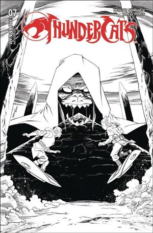 Thundercats (2024) issue 7-J Declan Shalvey Line Art 1:10 Cardstock Cover