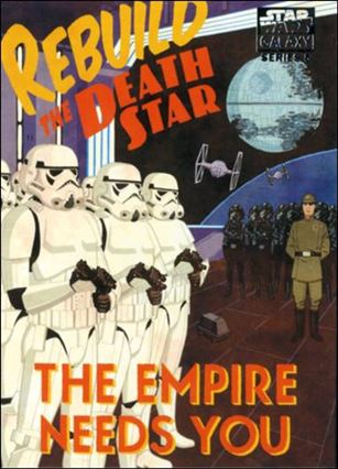 Star Wars Galaxy: Series 5 (Base Set) card 23 Rebuild the Death Star