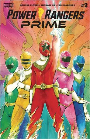 Power Rangers Prime issue 2-B Chuma Hill Cover