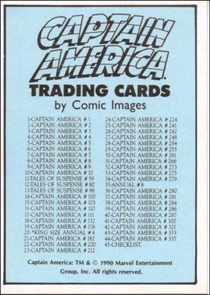 Captain America (Base Set) Cover Image 2
