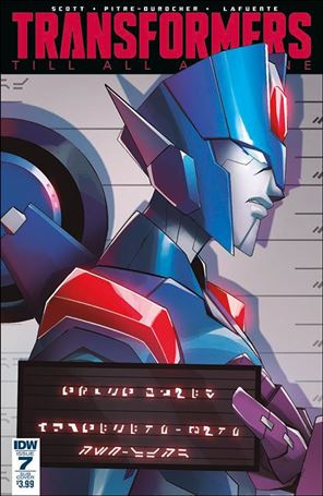 Transformers: Till All Are One issue 7-B Priscilla Tramontano Subscription Cover