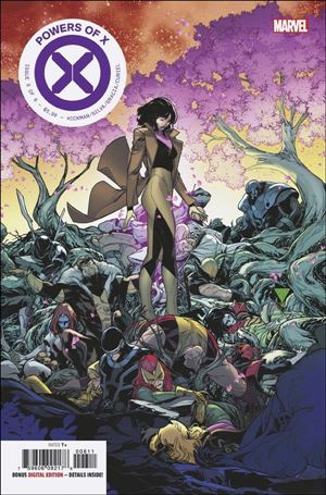 Powers of X issue 6 R.B. Silva Cover