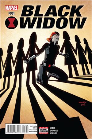 Black Widow (2016) issue 3 Chris Samnee Cover