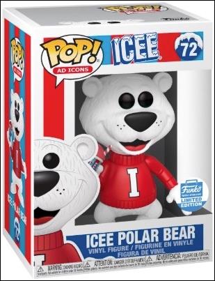 POP! Ad Icons figure 72 Icee Polar Bear Funko Shop Exclusive