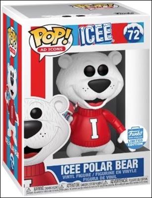 POP! Ad Icons figure 72 Icee Polar Bear Funko Shop Exclusive
