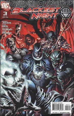 Blackest Night issue 3-D Ivan Reis Cover (2nd Printing)