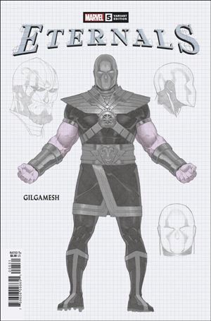 Eternals (2021) issue 5-C Esad Ribic 1:10 Design Cover