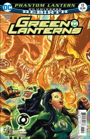Green Lanterns issue 13 Tyler Kirkham Cover
