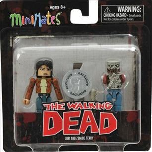 Walking Dead Minimates (Exclusives) figure 5 Lori and Zombie Terry