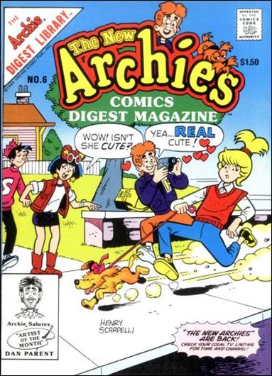 New Archies Comics Digest Magazine issue 6 Digest Sized