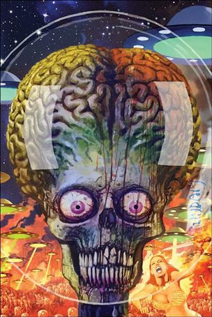 Mars Attacks Red Sonja issue 2-M Arthur Suydam Virgin Cover