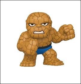 Fantastic Four Mystery Minis figure 3 Thing  1:6