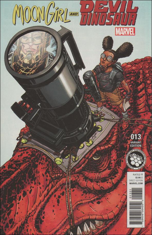 Moon Girl and Devil Dinosaur (2016) issue 13-B Joyce Chin STEAM Cover