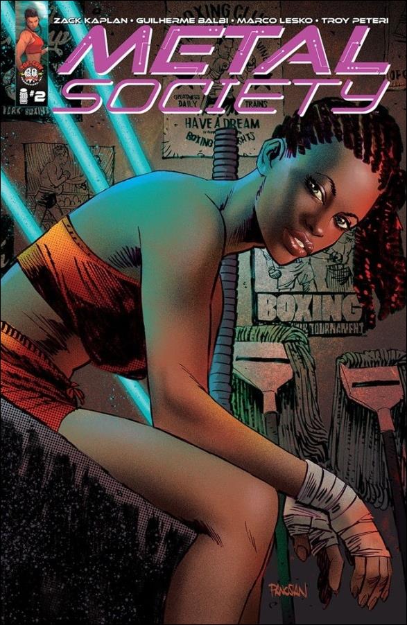 Metal Society issue 2-B Dan Panosian Cover