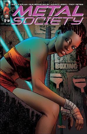 Metal Society issue 2-B Dan Panosian Cover