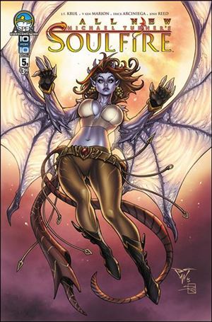 Michael Turner's Soulfire (2013) issue 5-B Paolo Pantalena Cover