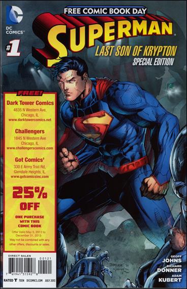 Superman: The Last Son of Krypton FCBD Special Edition issue 1-E Dark Tower Comics Cover