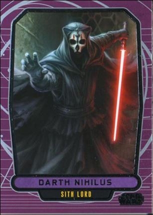 Star Wars Galactic Files (Base Set) card 189 Darth Nihilus Sith Lord