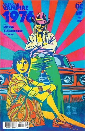 American Vampire: 1976 issue 2-B Francesco Francavilla Cover