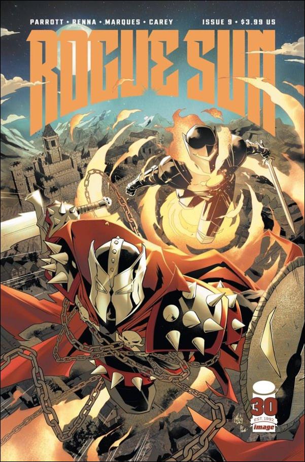 Rogue Sun issue 9-C Spawn Cover