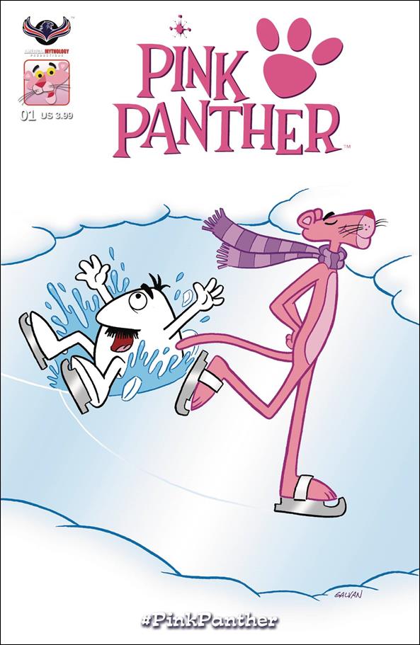 Pink Panther Snow Day issue 1-C Bill Glavan Cover