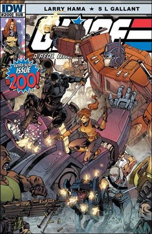 G.I. Joe: A Real American Hero issue 200-D Robert Atkins Subscription Cover