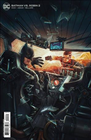 Batman vs Robin issue 2-D Rafael Sarmento 1:25 Battle-Speed Cardstock Cover