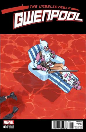 Unbelievable Gwenpool issue 0-B Chris Bachalo Cover