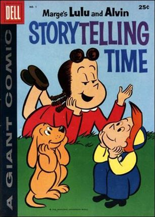 Little Lulu and Alvin Storytelling Time Cover Image 1