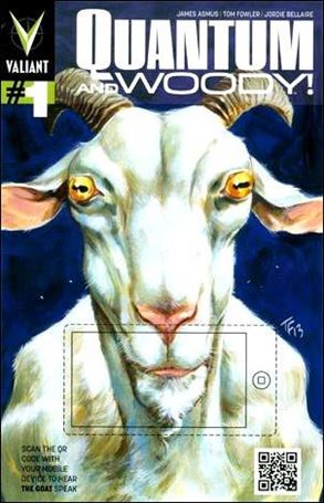 Quantum & Woody (2013) issue 1-D Tom Fowler 1:50 QR Cover