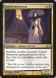 Magic the Gathering: Gatecrash (Base Set) card 150 Cartel Aristocrat