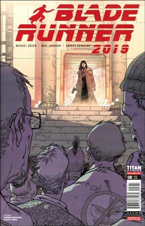 Blade Runner 2019 issue 8-C Andres Guinaldo Cover