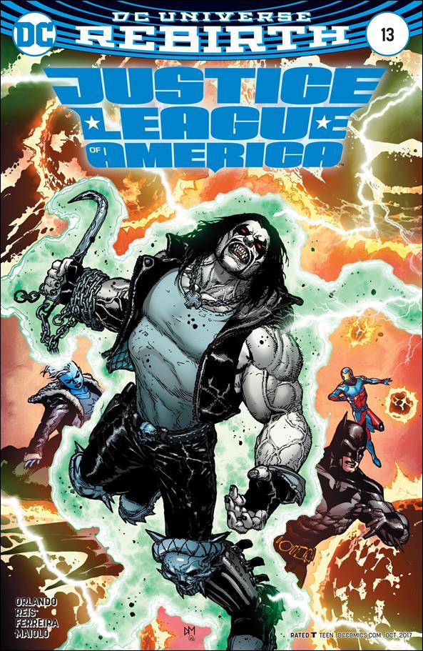 Justice League of America (2017) issue 13-B Doug Mahnke Cover