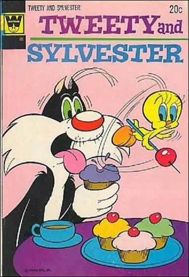 Tweety and Sylvester (1963) issue 33-B Whitman Cover