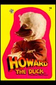 Howard the Duck (Movie) (Sticker Subset) card 18