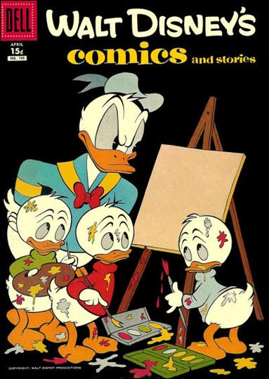 Walt Disney's Comics and Stories (1940) issue 199-B 15 Cent Price Cover