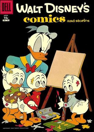 Walt Disney's Comics and Stories (1940) issue 199-B 15 Cent Price Cover