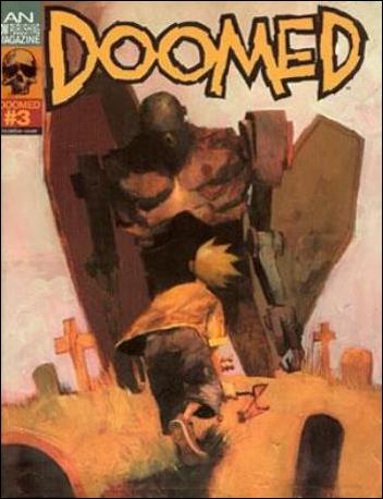 Doomed (2005) issue 3 Ashley Wood Cover