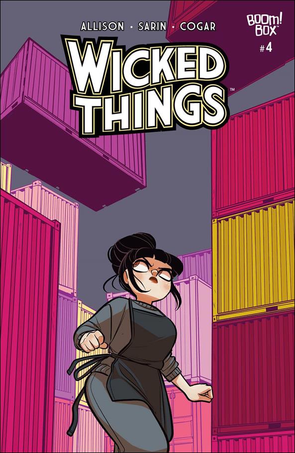 Wicked Things issue 4 Max Sarin Cover