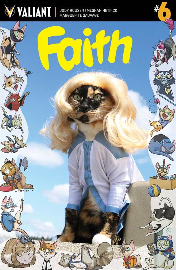 Faith (2016/07) issue 6-C "Cat Cosplay" Photo Cover