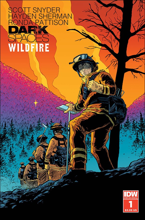 Dark Spaces: Wildfire issue 1-F Hayden Sherman Cover (Second Printing)