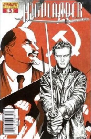 Highlander issue 3-D Stephen Sadowski Standard Cover