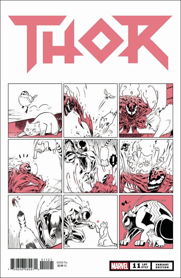 Thor (2018) issue 11-B Nao Fuji Cat Cover