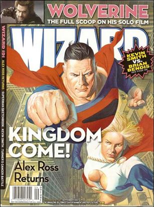 Wizard: The Magazine of Comics, Entertainment and Pop Culture issue 191-B Alex Ross Kingdom Come Cover