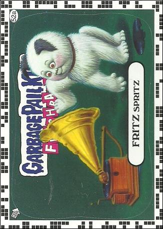 Garbage Pail Kids: Flashback Series 2 (White Border Base Set) card 52a Fritz Spritz