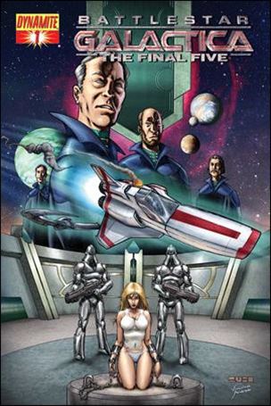 Battlestar Galactica: The Final Five issue 1-D Mel Rubi Silver Foil Cover