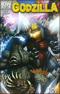 Godzilla (2012) issue 11-B Matt Frank 1:10 Cover